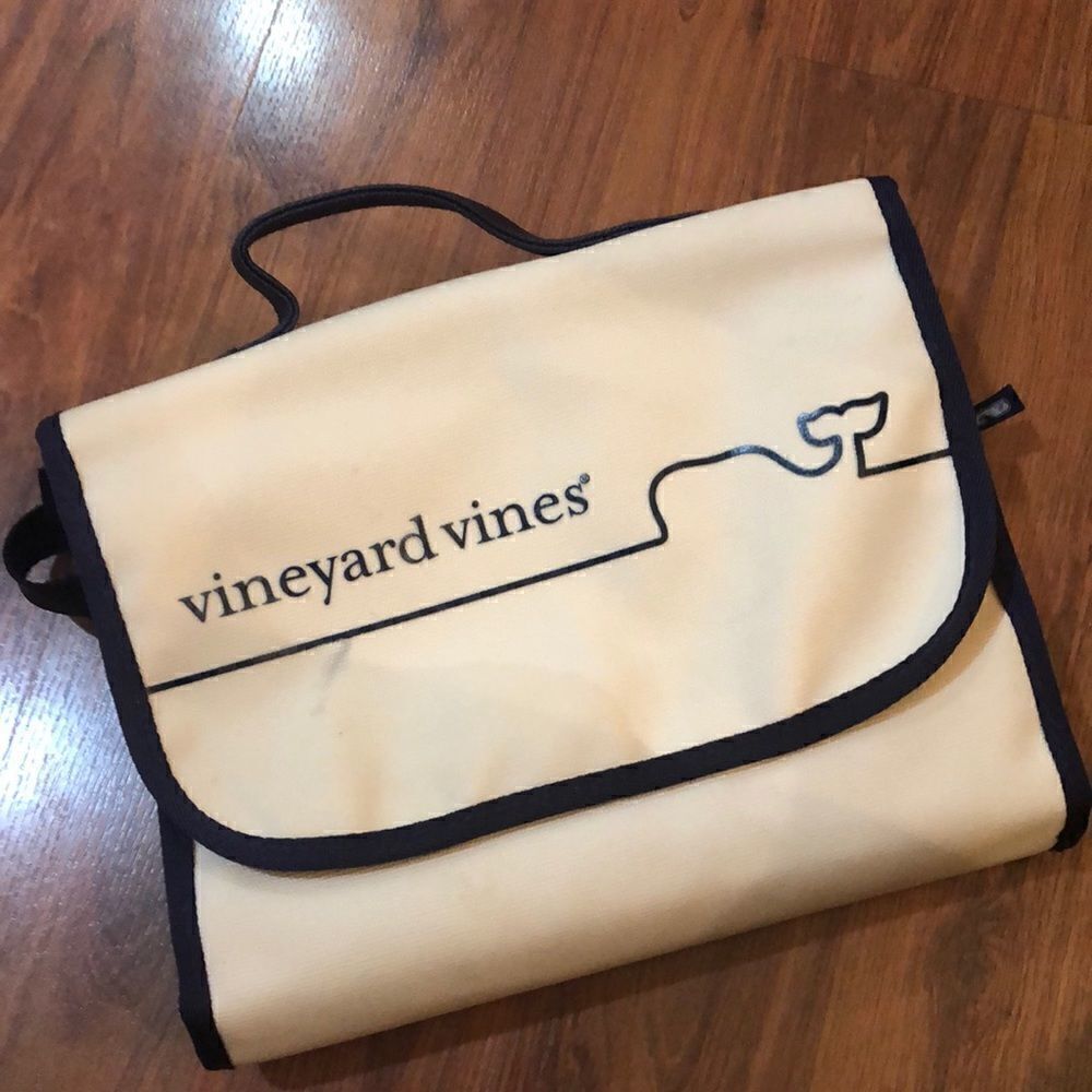 Vineyard Vines Travel baby changing station. Roll up bag.